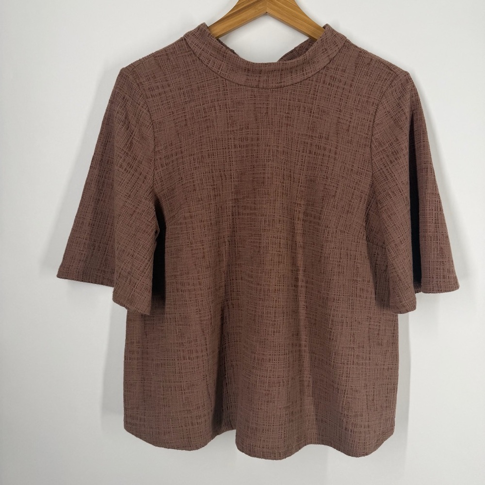 Current Air By Anthropologie Women's Bette Tie-Back Top Size Small